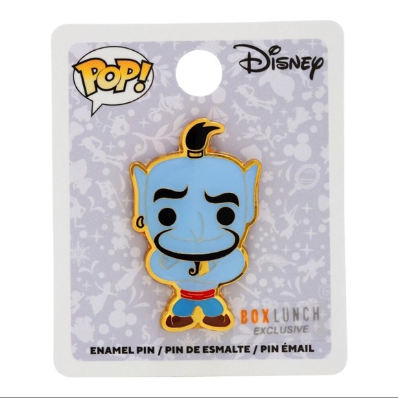 Disney Funko Pop Box Lunch Exclusive Aladdin Genie Enamel Pin - Picture 5 of 7